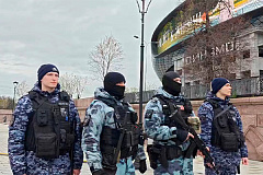 В Москве безопасность матча РПЛ обеспечила Росгвардия