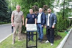 В УВД по Юго-Западному округу столицы открыта «Аллея Победы», приуроченная к 81-й годовщине Победы в Великой Отечественной войне