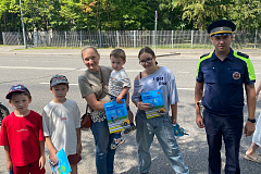 Автоинспекторы юго-запада столицы провели акцию «Безопасный двор»
