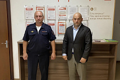 Член Общественного совета при УВД по ЮЗАО столицы Андрей Гришин в рамках акции «Гражданский мониторинг» посетил ОВМ ОМВД России по Академическому району г. Москвы