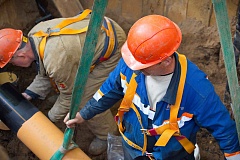 Строительство газопровода в ЮЗАО выполнено более чем на 75%