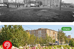 Площадь у метро «Университет» благоустроили: яблони, новые дорожки и места для отдыха