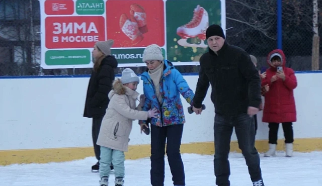 Зимний маршрут и полосу препятствий подготовили для участников проекта «Семейные спортивные игры» в ЮЗАО